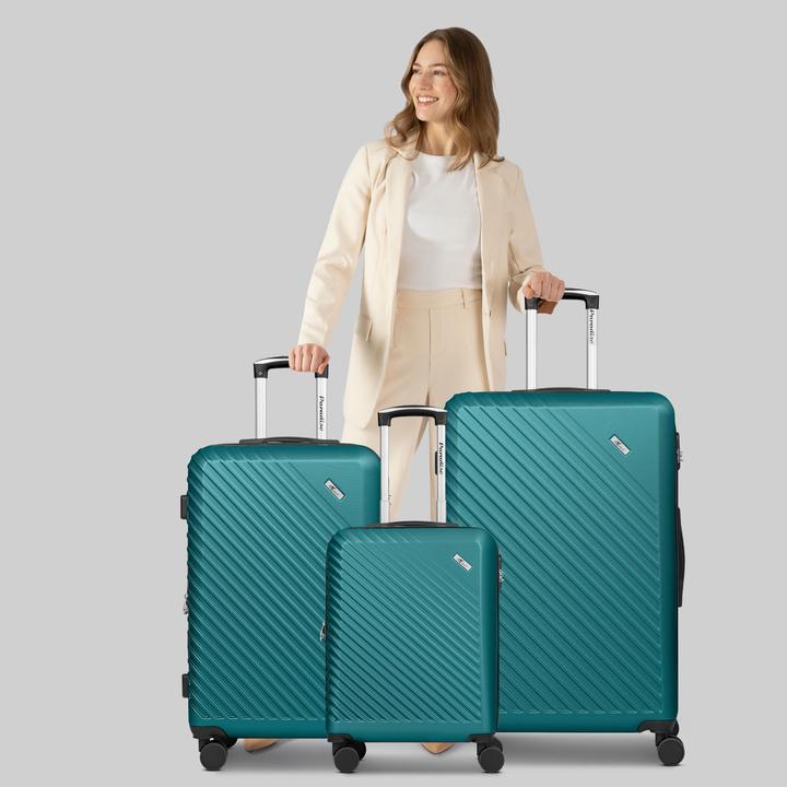 Image du produit Check.In Paradise 2.0 4 Rollen Kofferset 3-teilig mit Dehnfalte (228 l, XL (à partir de 115l))
