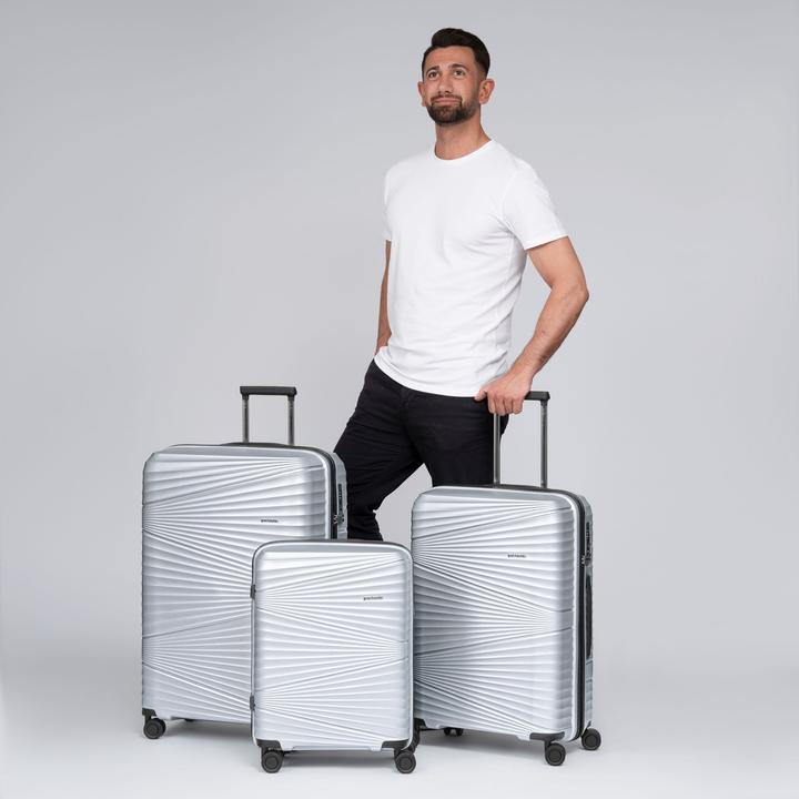 Produktbild Pactastic Collection 02 THE THREE SET 4 Rollen Kofferset 3-teilig (204 l, XL (ab 115l))