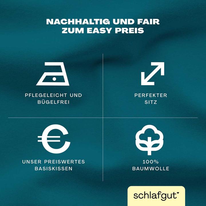 Image du produit schlafgut Easy Jersey (Housse de couette, 40 x 80 cm)