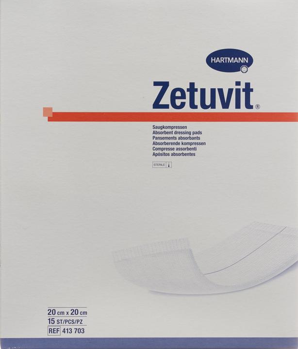 Image du produit Zetuvit Absorptionsverband 20x20cm steril