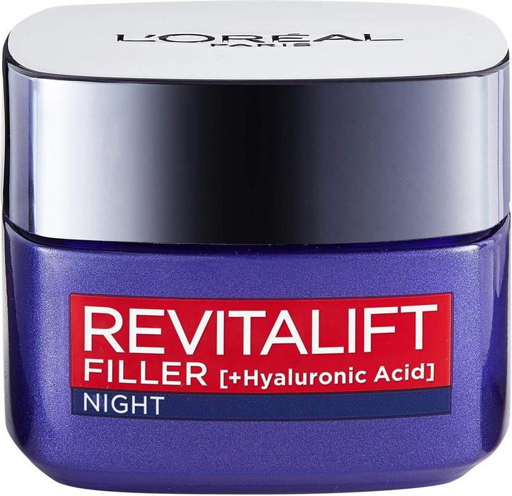 L'Oréal Paris L'Oréal - Revitalift Filler (HA) Night Cream 50 ml (50 ml, Nachtcreme)