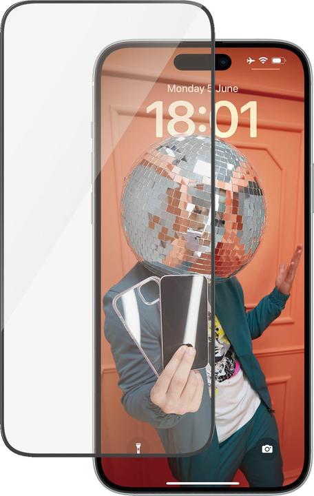 Immagine prodotto PanzerGlass Ultra-Wide Fit (1 Pezzo/i, Apple iPhone 15 Plus)