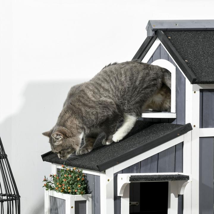Produktbild PawHut Katzenhaus (Katze)