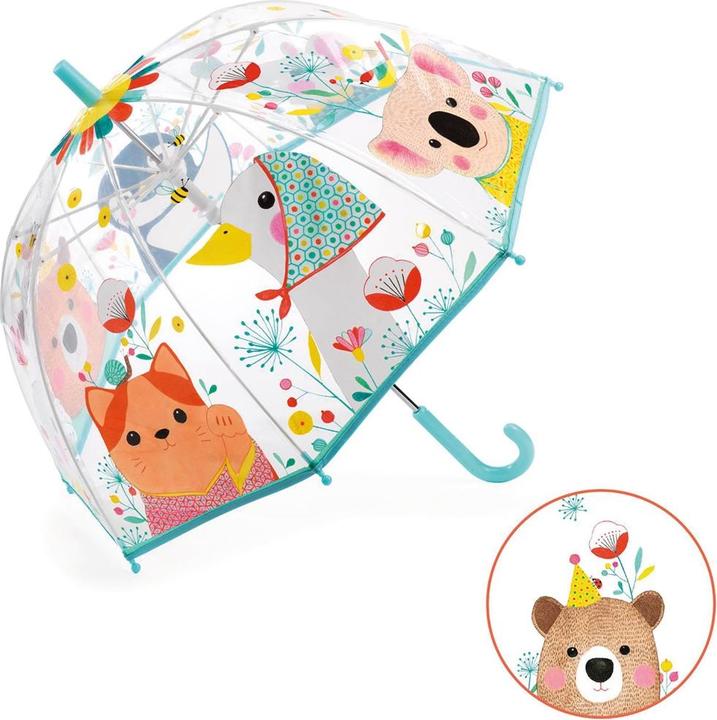 Produktbild Djeco Regenschirm Natur 70x68cm