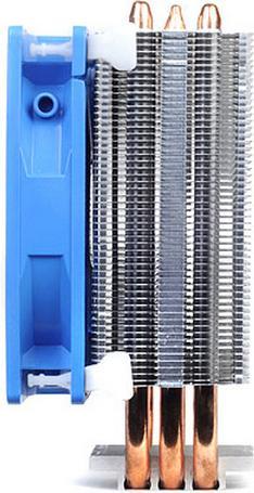 Actual product image Silverstone SST-AR01 - Argon CPU cooler with 3 heat pipes, Direct Contact Heatpipe technology and e