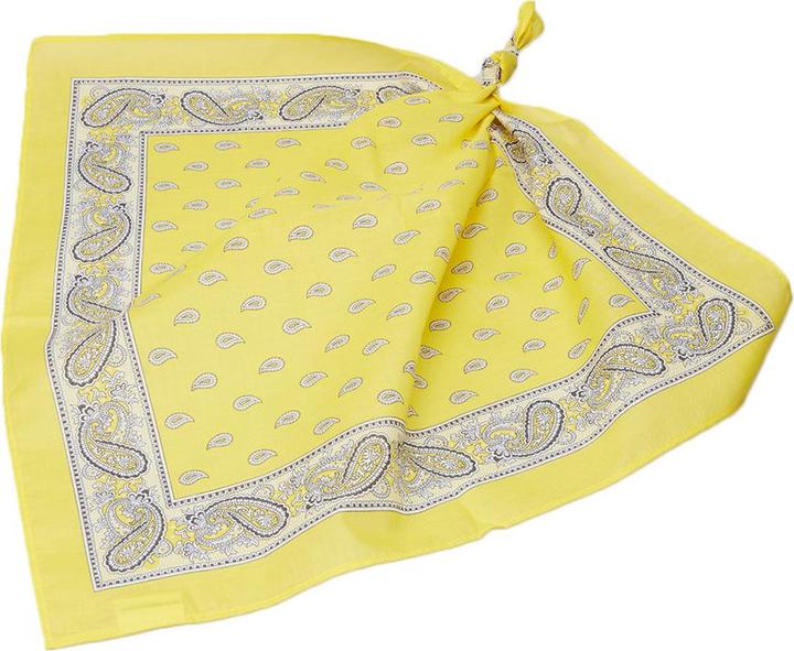 Actual product image F. Blumer & Cie Glarner Tüechli Classic, 50 x 50 cm, yellow