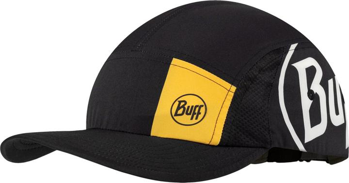 Buff 5 Panel Go Cap Logo Schwarz