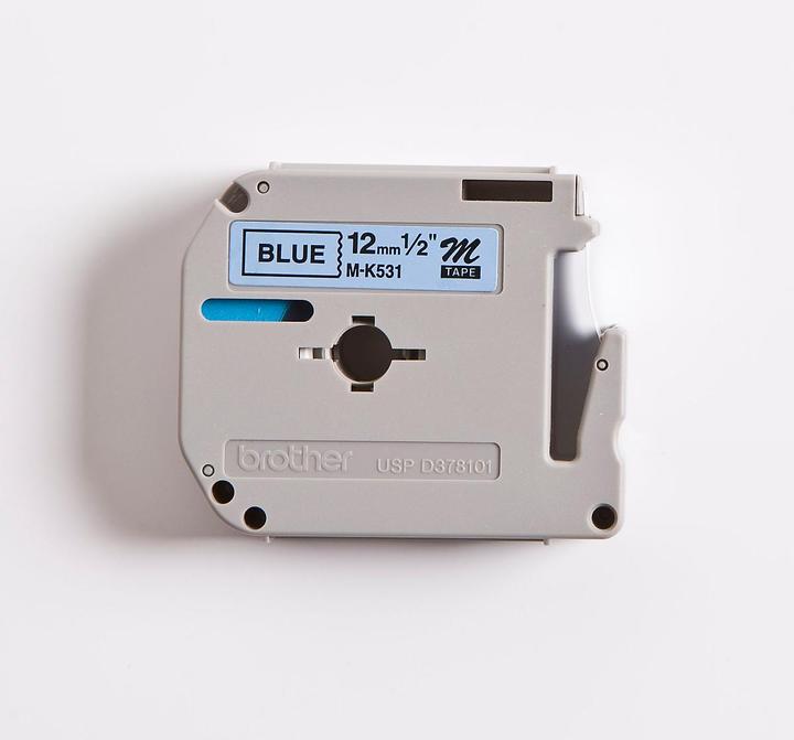 Immagine prodotto Brother M-K531bz (1.20 cm, Blu, Nero)