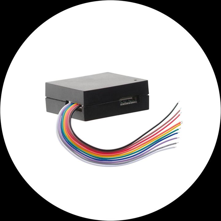 Actual product image Danalock Universal module V3 (12-24 volts, 2 relays), Bluetooth & Z-Wave