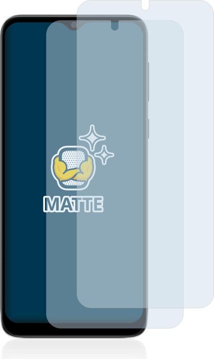 Actual product image BROTECT Anti-glare screen protector matt (2 Piece, Motorola Moto E13)