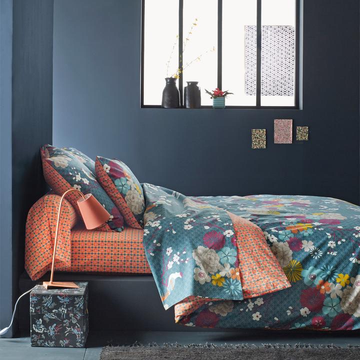 Immagine prodotto La Redoute Interieurs Miss China Bleu Canard (180 x 200 cm)