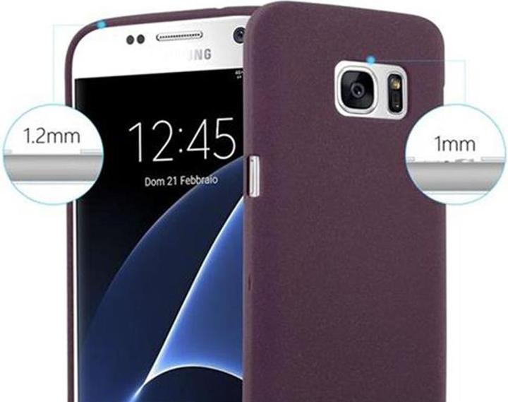 Actual product image Cadorabo TPU Frosted Cover (Samsung Galaxy S7)