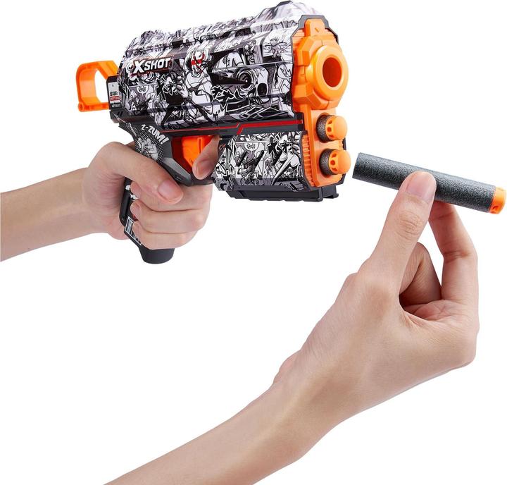 Actual product image Shot Skins Flux Illustrate with 8 Darts