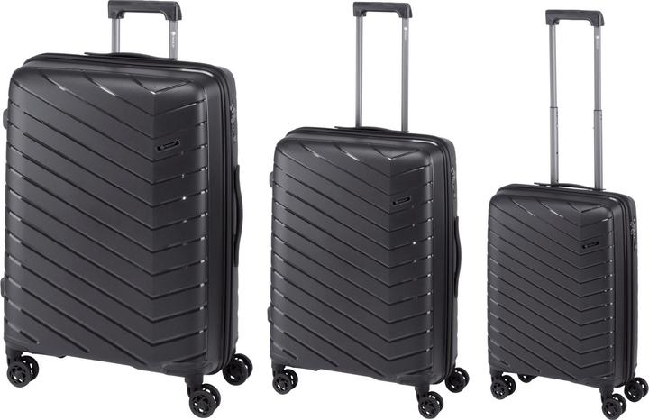 Image du produit Check.In Orlando - Set de 3 trolleys (218 l, Bagage à main (jusqu'à 50l), L (90 - 115l), XL (à partir de 115l))