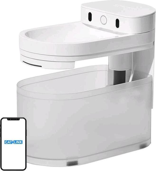 Actual product image Catlink Pure 3 smart dog and cat fountain/drinker (white) (2.30 l)