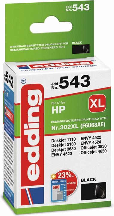 Immagine prodotto Edding Cartuccia di stampa EDD-543 (e) compatibile ad alta resa (XL) (FC)