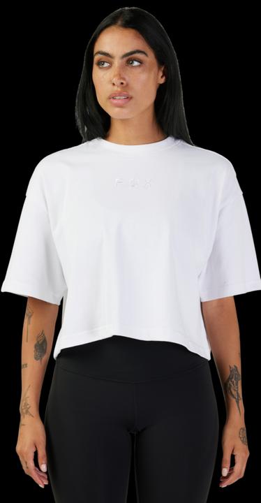 Produktbild Fox Tee 23 W Wordmark Os Crop Wht M (M)