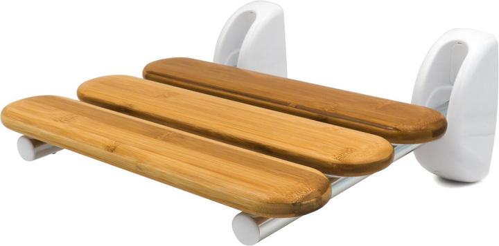 Produktbild Ridder Duschklappsitz mit Bambussitz (130 kg)