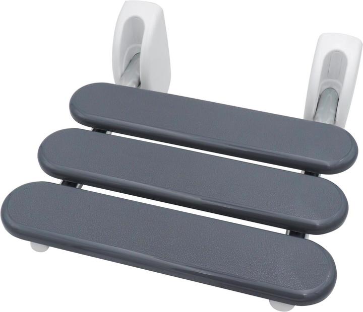 Image du produit Ridder Siège de douche rabattable Assise grise (130 kg)