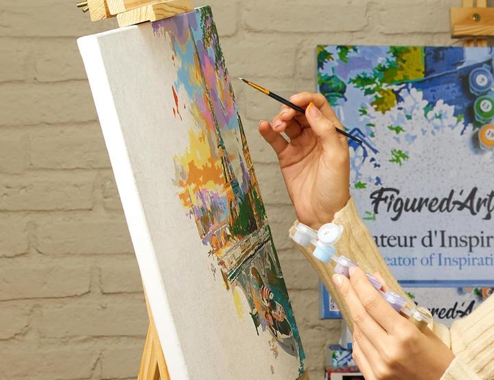 Image du produit Figured'Art Peinture par numéros - Paysage de Chine