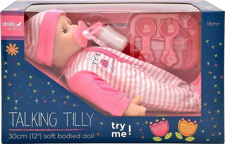 Dolls World Lalka Talking Tilly 30cm
