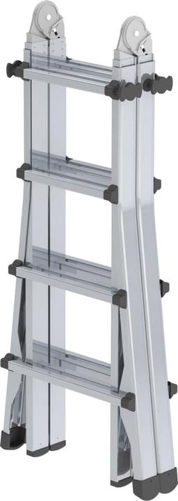 Actual product image Munk Telescopic ladder 4-section without crossbar 4x4 rungs (Telescopic ladder, 420 cm)