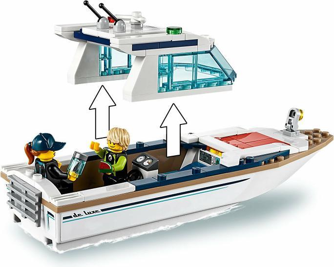 Actual product image LEGO Diving yacht (60221, LEGO City)