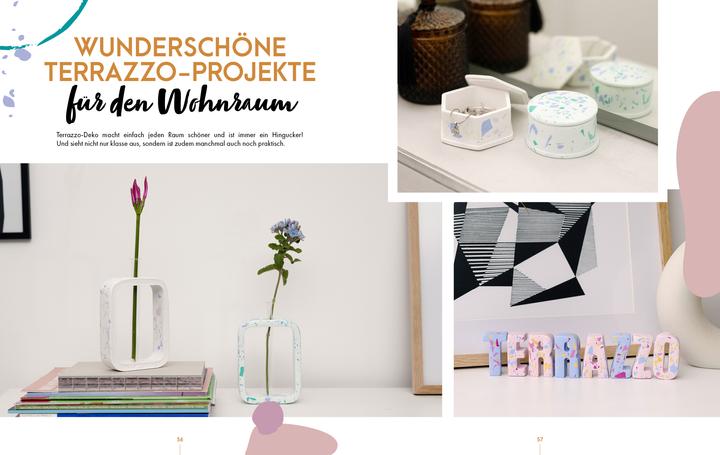 Actual product image Terrazzo-Dekoideen einfach selber giessen (German, Jennifer Dargel, 2023)