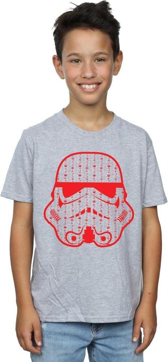 Immagine prodotto Star Wars Christmas Stormtrooper Helmet Maglietta Ragazzi (128)