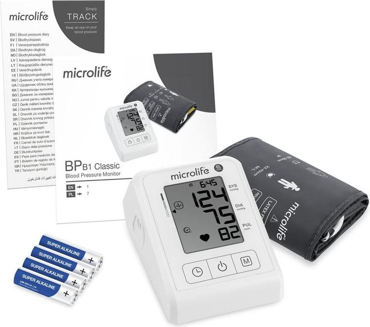 Image du produit Microlife Tensiomètre B1 Classic (1 pc) (Tensiomètre à bras)
