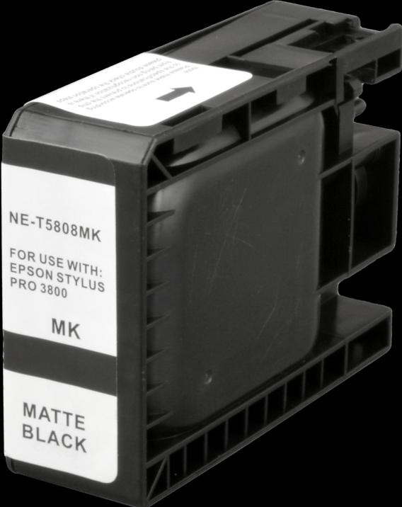 Produktbild Ampertec Tinte ersetzt Epson C13T580800 matt schwarz (BK)