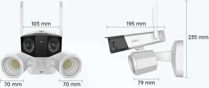 Actual product image Reolink Floodlight Series F750W (4608 x 1728 pixels)