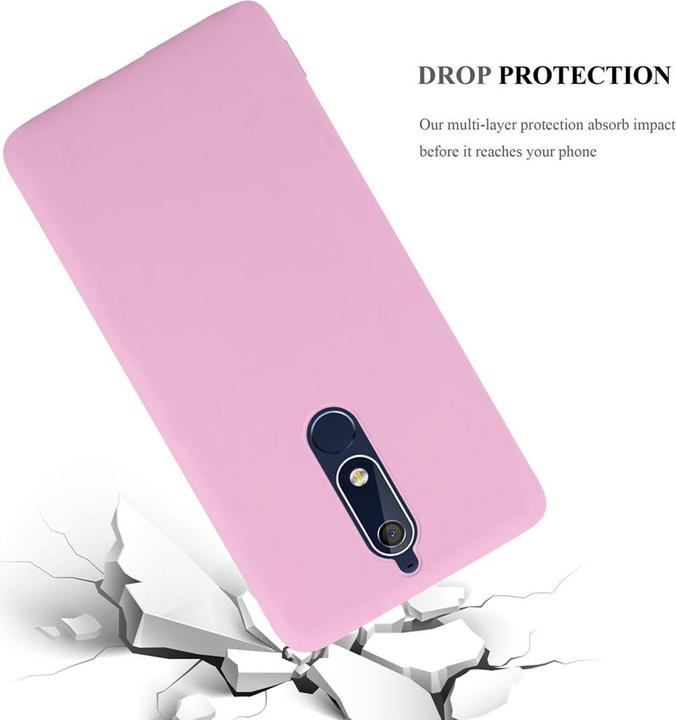 Image du produit Cadorabo Couverture TPU Candy (Nokia 5.1)