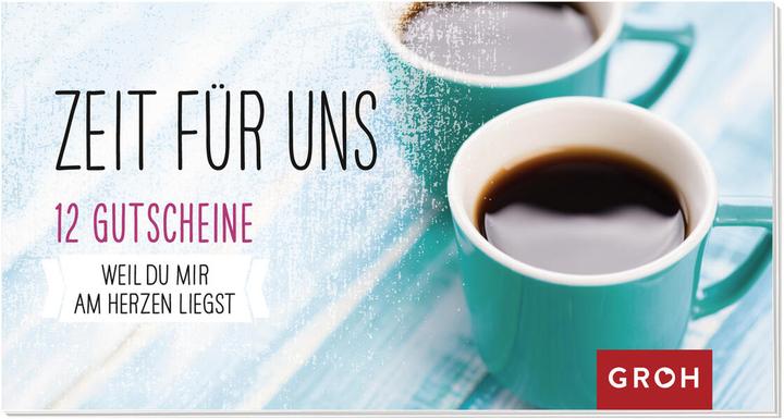 Produktbild Gutscheinbuch Zeit für uns (Deutsch, Groh Verlag)