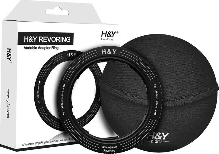 Image du produit H&Y RevoRing Adaptateur Var 82-95mm pour filtres 95mm (HY-RS95) (HY-RS95) (Adaptateurs de filtre, 82 mm)
