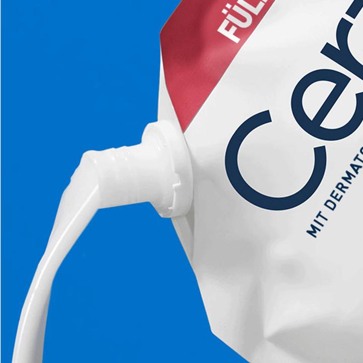 Image du produit CeraVe Moist Cream refill anglais français (Lait pour le corps, 473 ml)