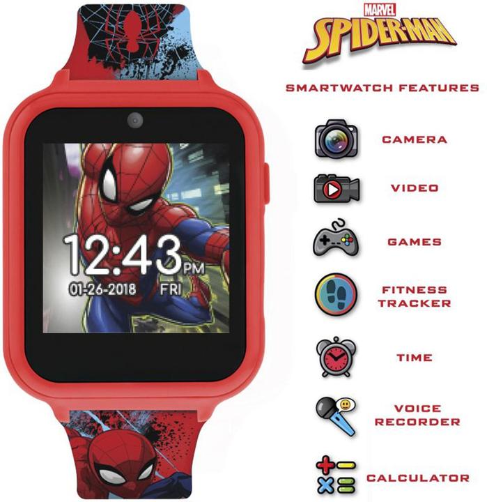 Actual product image Accutime Kids Watch Spiderman (40 mm)