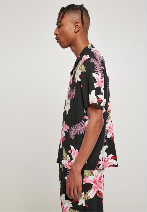 Produktbild Urban Classics Viscose AOP Resort Shirt (S)