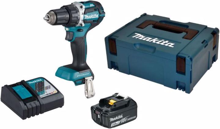 Actual product image Makita DDF484RF1J (Rechargeable battery operated)
