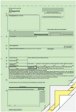 Actual product image Sigel Order to pay" form, A4, SD, 2 x 2 sheets (25 x)
