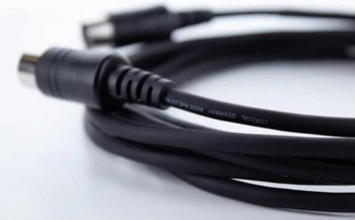 Produktbild Cordial MIDI Verbindungskabel (1x MIDI-Male - 1x MIDI-Male) 6 m Schwarz (6 m, MIDI)