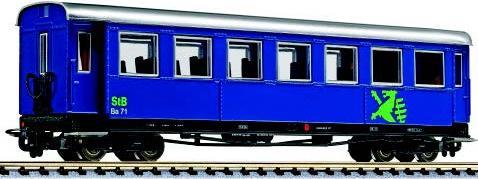 Actual product image Liliput 6-piece train set Murtalbahn 1 steam locomotive and 5 wagons (Track H0)