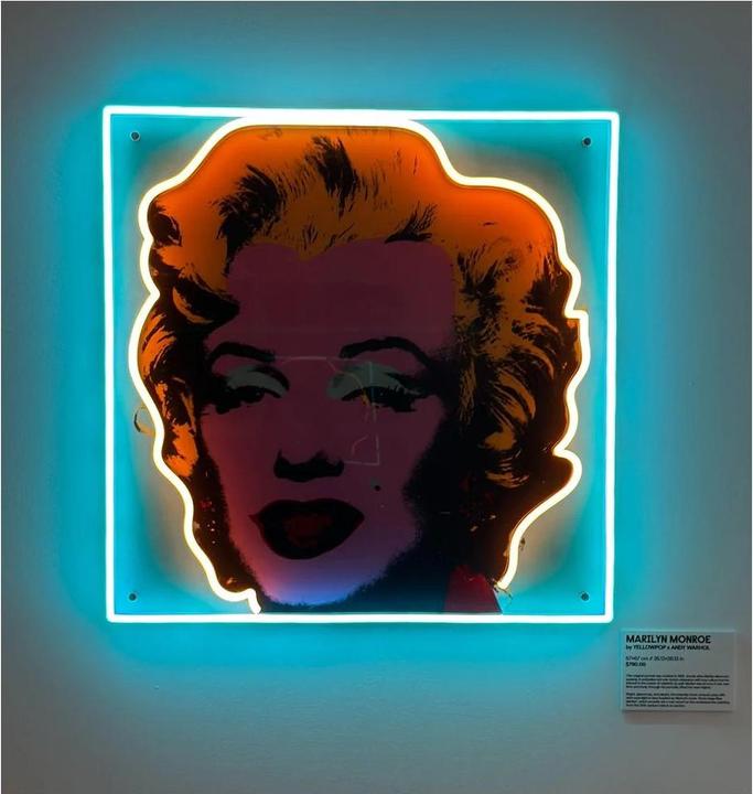Image du produit YellowPop Andy Warhol Marilyn Monroe Large