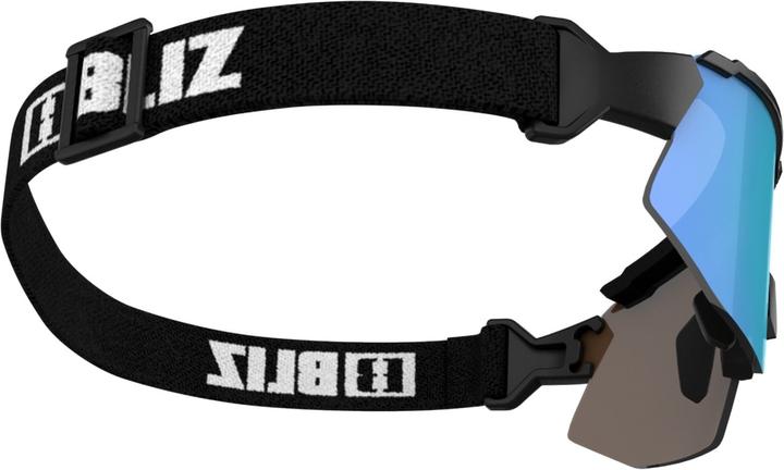 Actual product image Bliz Breeze (Matt Black, Brown w Blue multi, Orange)