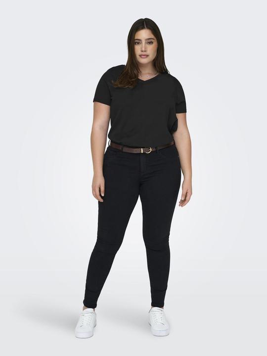 Produktbild Only Normal geschnitten V-Ausschnitt T-Shirt T-shirt (54)