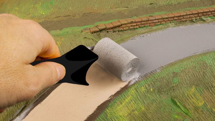 Actual product image Noch 60825 Model railway texture paint asphalt, grey 250 ml