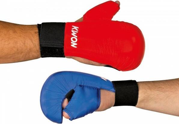 Produktbild Kwon Karatehandschuhe mit Schnallen an den Daumen (S)