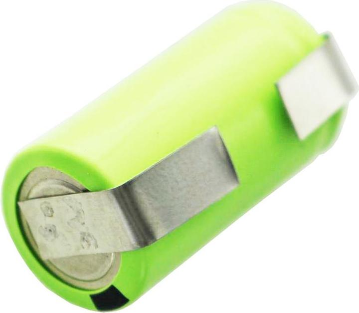 Produktbild AccuCell Akku 2/3AA mit Lötfahne U-Form (1 Stk., 2/3 AA, 650 mAh, Akku)