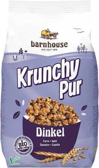 Actual product image Barnhouse Krunchy spelt - alternatively sweetened (375 g)