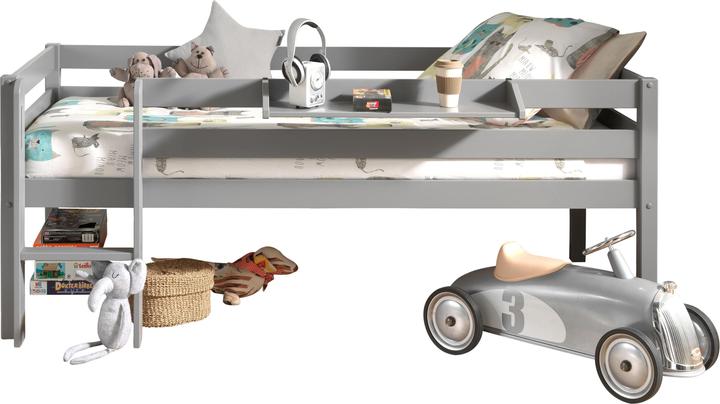 Immagine prodotto Vipack Letto Pino con scala a pioli con mensola sospesa (90 x 200 cm)